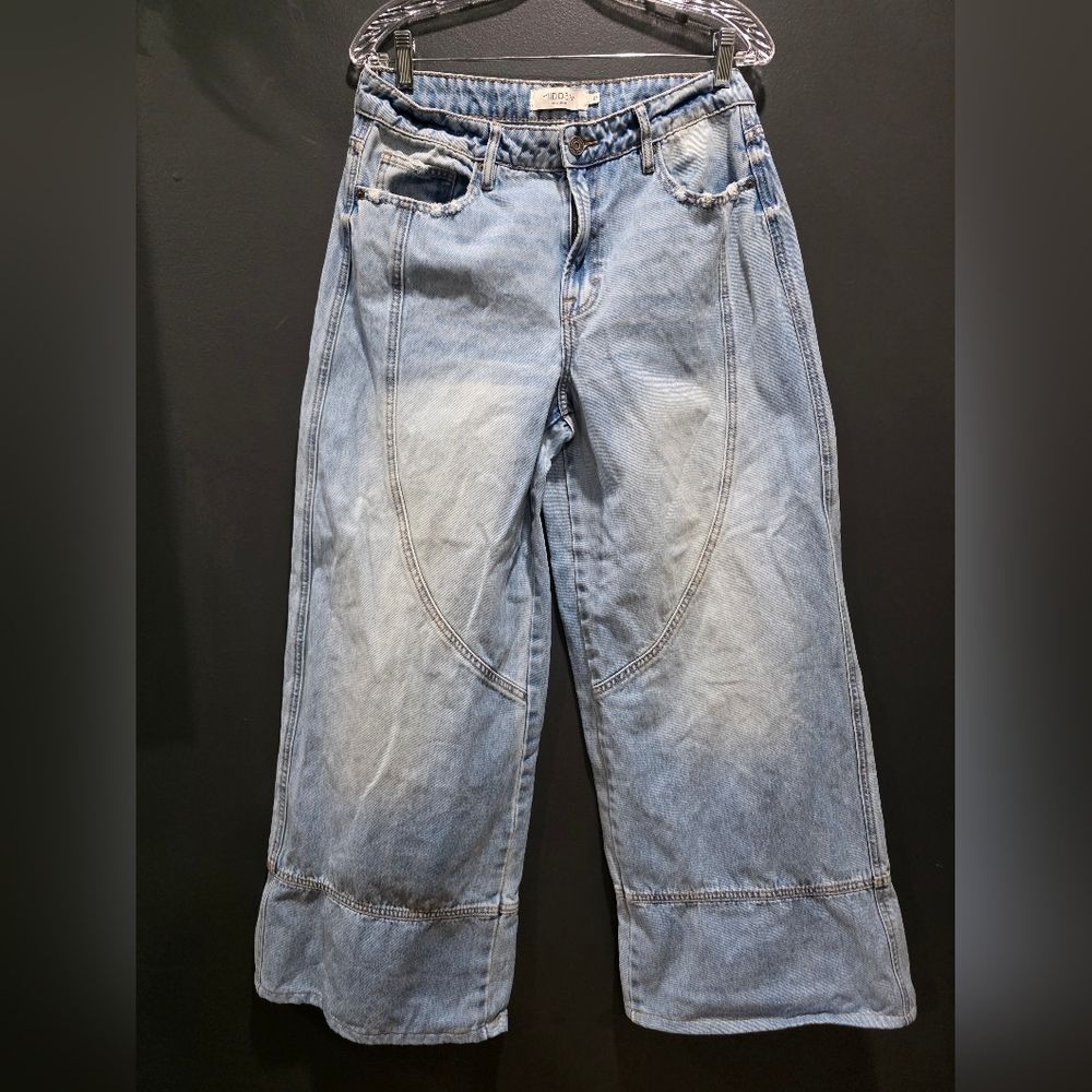 Nori High Rise Super Wide Leg Sz 29 Hidden Los Angeles